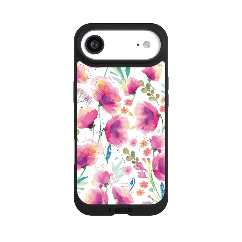 iPhone Air NIVOpure Abstrakte Mohnblumen aquarell