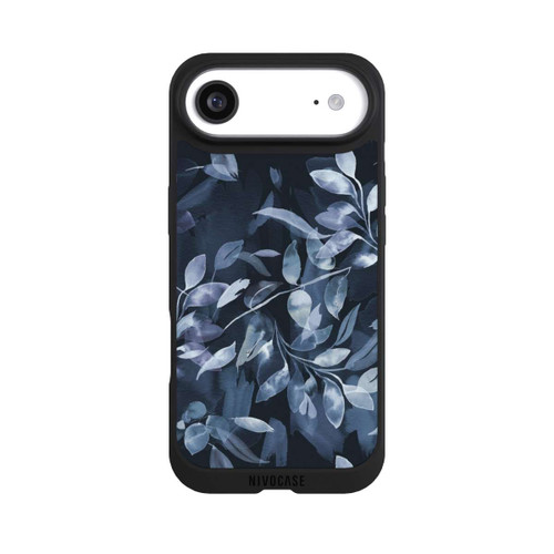 Apple iPhone Air NIVOpure Aquarelle Feuilles Mystiques Marine