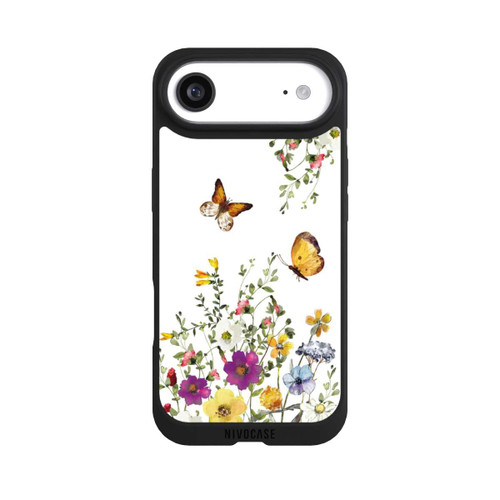 Apple iPhone Air NIVOpure Schmetterlinge und bunte Blumen