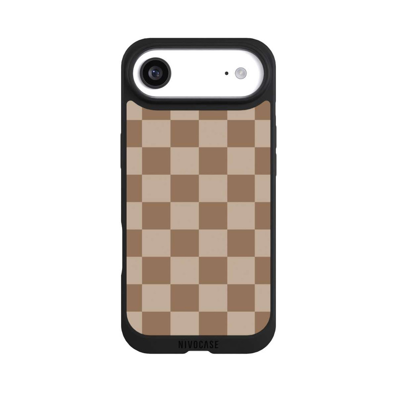 iPhone Air NIVOpure Brown check