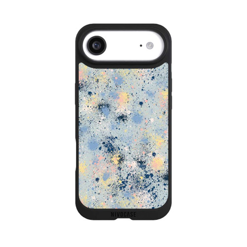 Apple iPhone Air NIVOpure Tintentropfen Staub Textur Blau