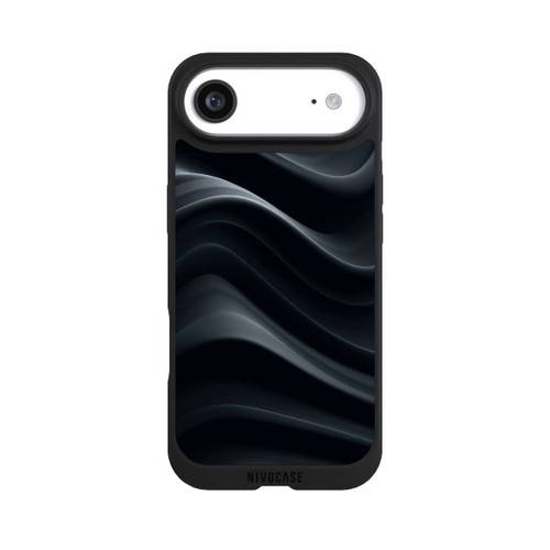 Apple iPhone Air NIVOpure Black Waves Texture