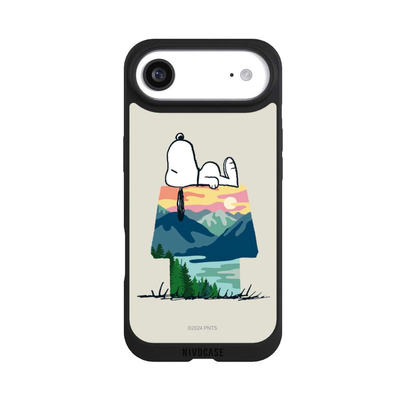 iPhone Air NIVOpure Snoopy Camping Hütte