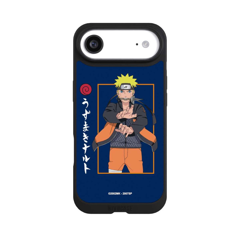 iPhone Air NIVOpure Naruto Kampfposition Blau