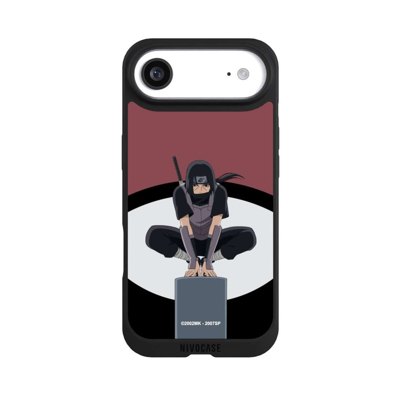 iPhone Air NIVOpure Itachi Uchiha Symbol schwarz