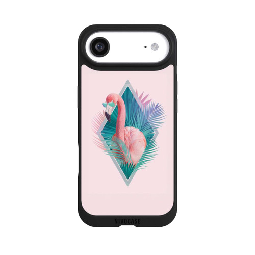 Apple iPhone Air NIVOpure Tropical Leaves Flamingo