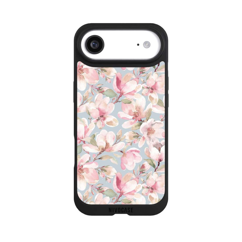 iPhone Air NIVOpure Magnolia flowers pastel pink