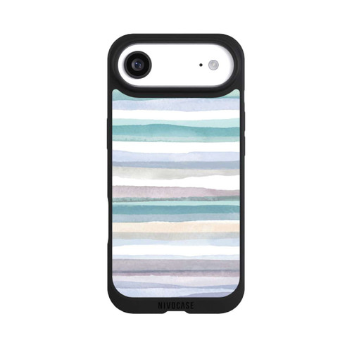 Apple iPhone Air NIVOpure Pastellfarbene Streifen Blau