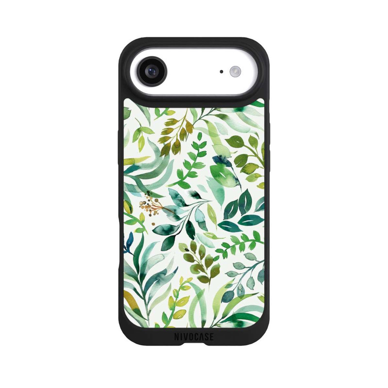 iPhone Air NIVOpure Aquarelle Palmes Feuilles Botanique Vert