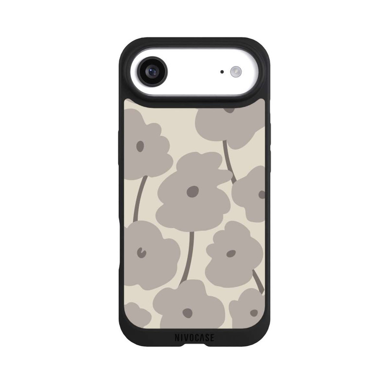 iPhone Air NIVOpure Minimalistische Blumen Beige