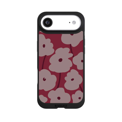 Apple iPhone Air NIVOpure Minimalistic Flowers Bordeaux
