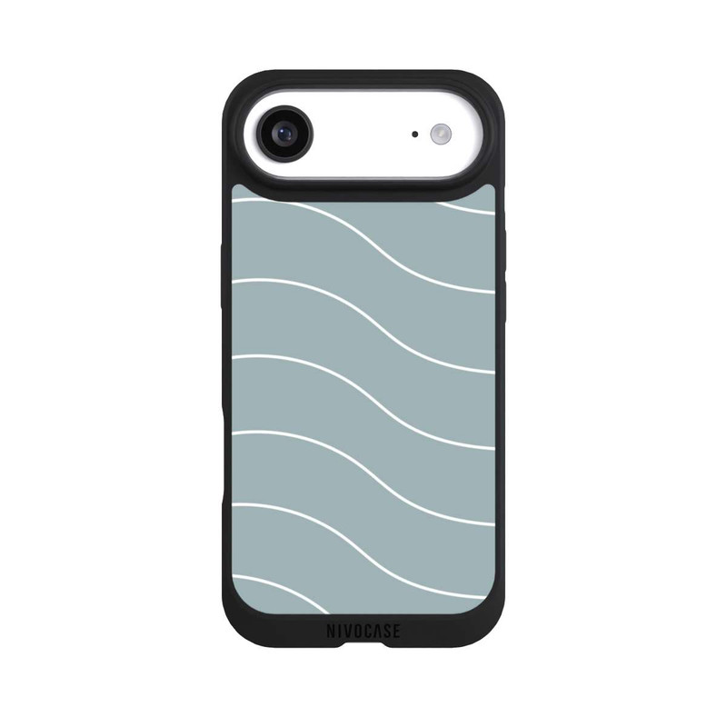 iPhone Air NIVOpure Trendy Lines White Green