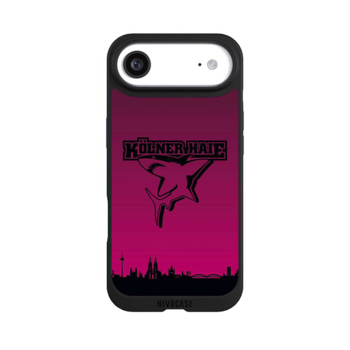 Apple iPhone Air NIVOpure Kölner Haie Skyline Pink
