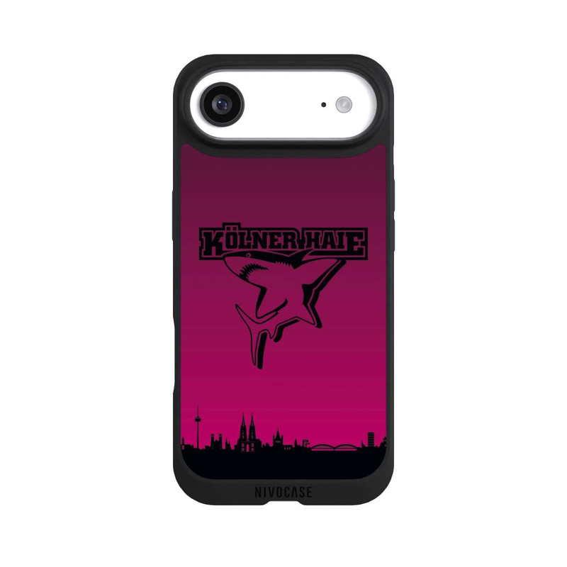 iPhone Air NIVOpure Kölner Haie Skyline Pink