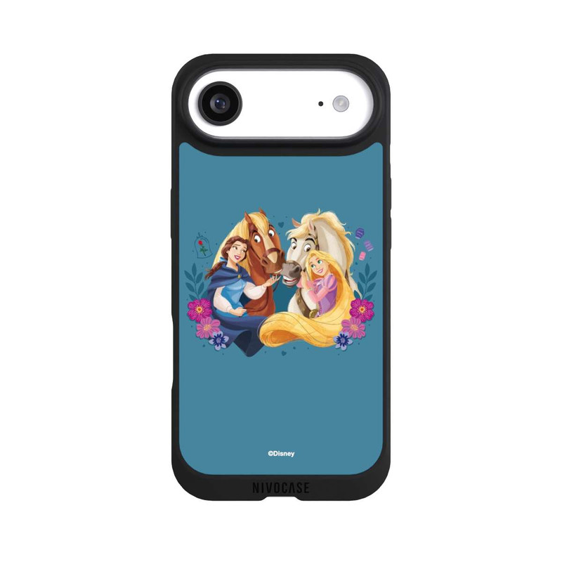 iPhone Air NIVOpure Disney Prinzessinnen Belle and Rapunzel mit Pferden