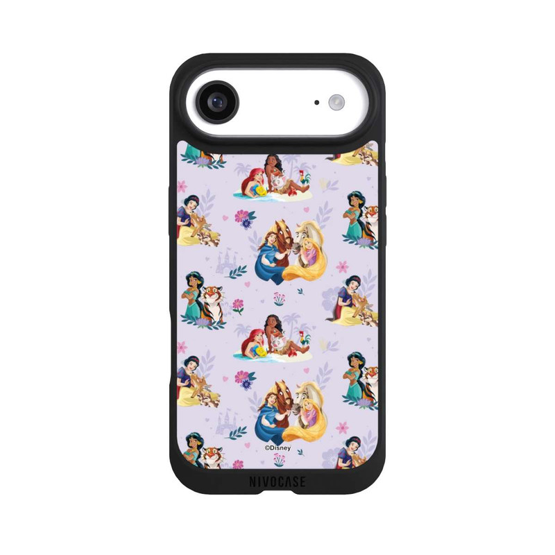 iPhone Air NIVOpure Princess Floral Pattern Purple
