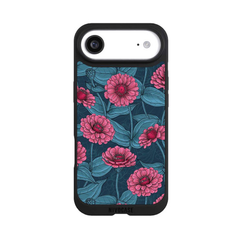 Apple iPhone Air NIVOpure Flower Pattern Pink And Blue Illustration