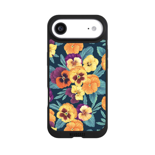 Apple iPhone Air NIVOpure Pansies on Navy