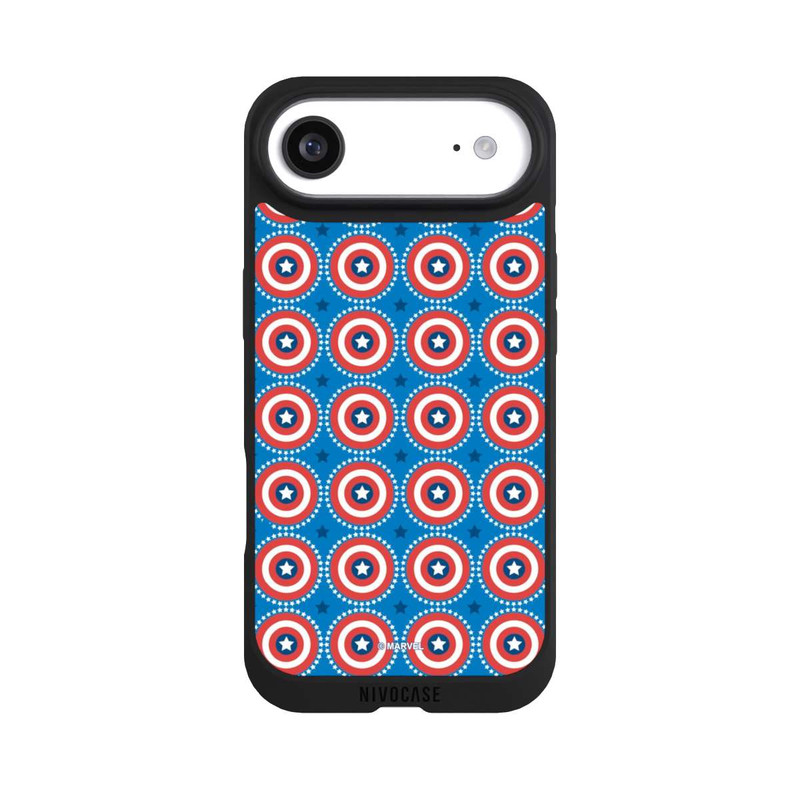 iPhone Air NIVOpure Captain American Shield Pattern
