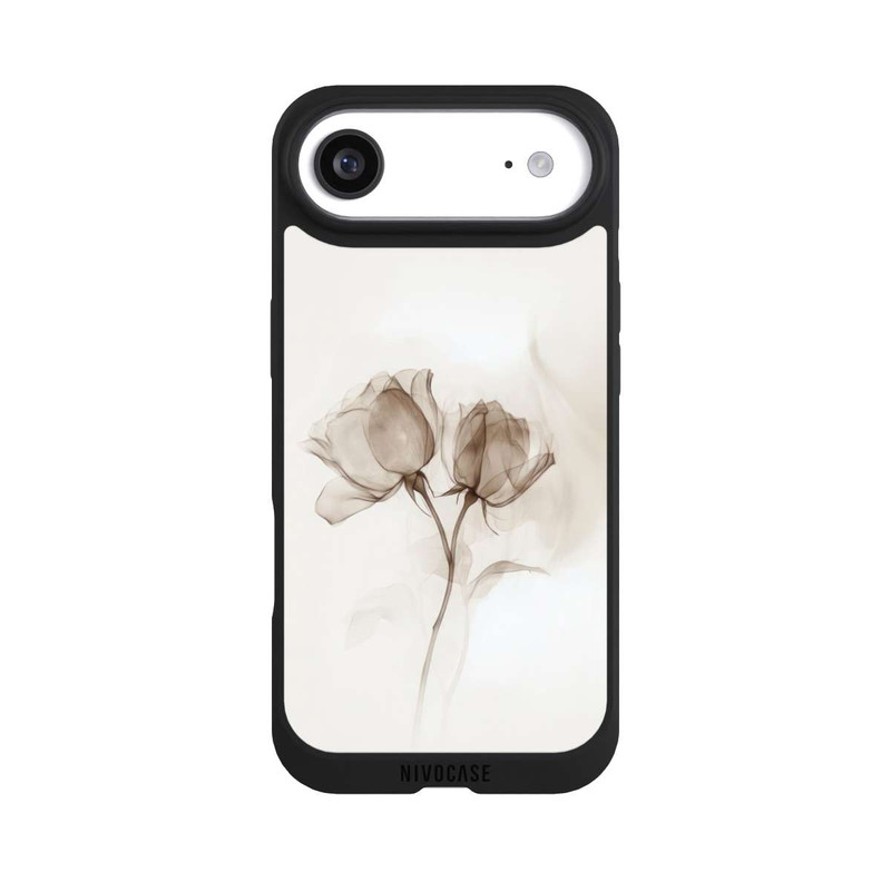 iPhone Air NIVOpure Braune Rose Blume Nebel