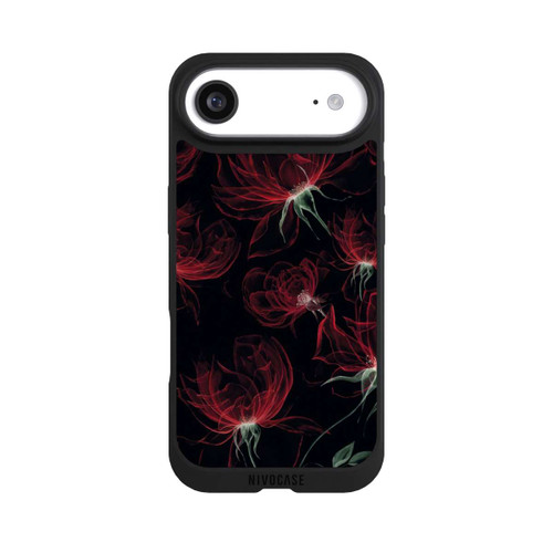 Apple iPhone Air NIVOpure Tapete mit roten Blumen