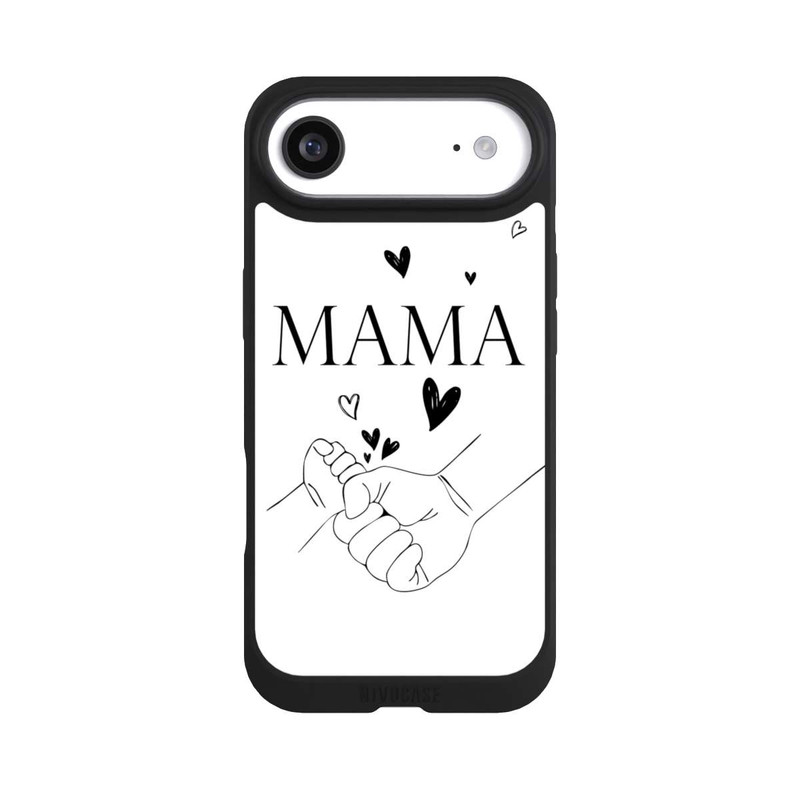 iPhone Air NIVOpure Mothers Day Line Art Hands Black and White