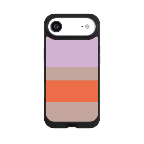 Apple iPhone Air NIVOpure Moca Lila Orange Stripes