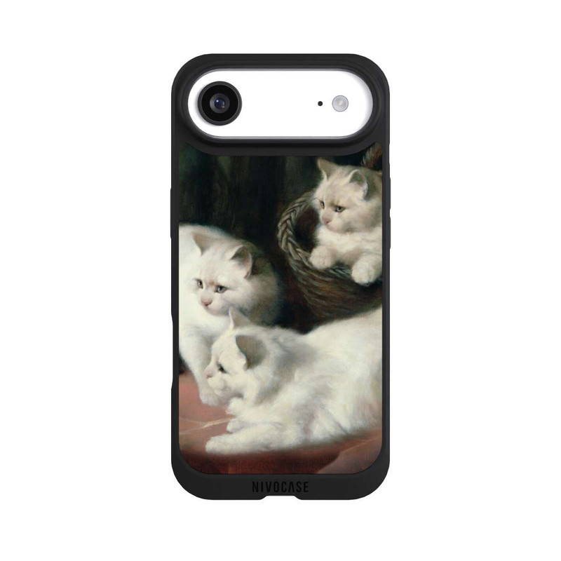 iPhone Air NIVOpure Three White Angora Kittens