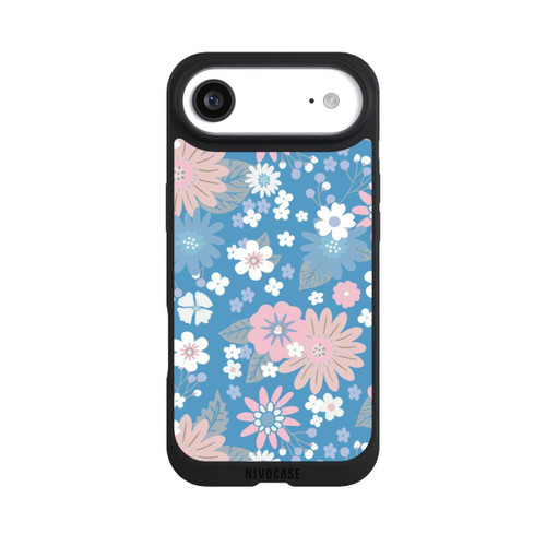 Apple iPhone Air NIVOpure Wildblumen Muster Blau