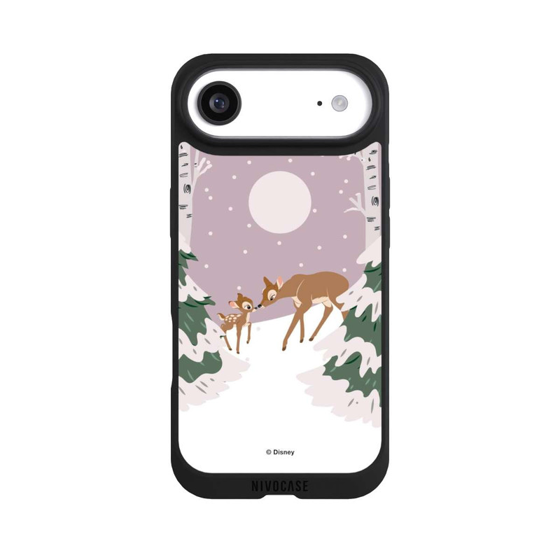 iPhone Air NIVOpure Bambi und Mutter Winterliebe
