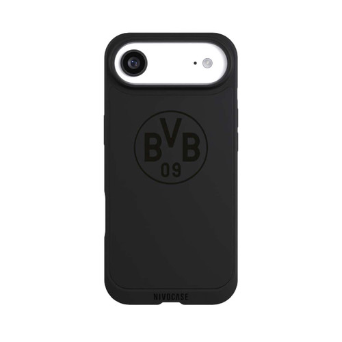Apple iPhone Air NIVOpure BVB Logo Schwarz Transparent