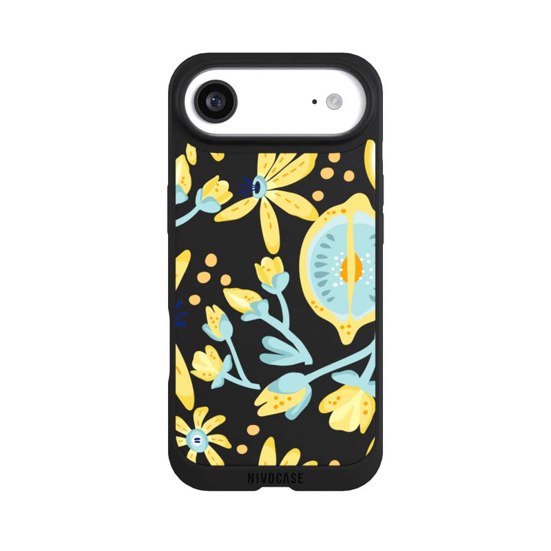 iPhone Air NIVOpure Lemon Summer Pattern Transparent Yellow