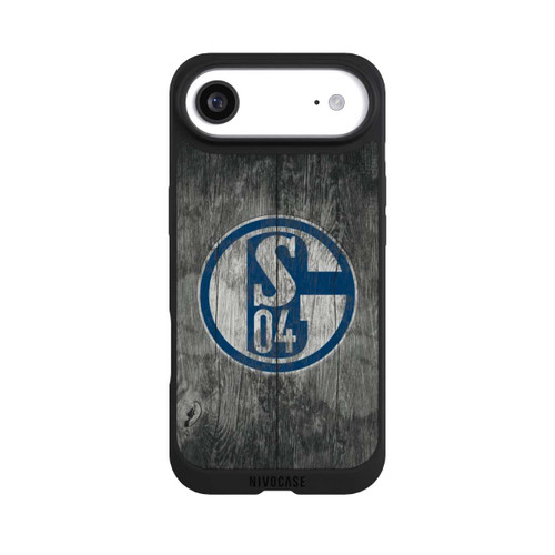 Apple iPhone Air NIVOpure Schalke 04 Holz Look