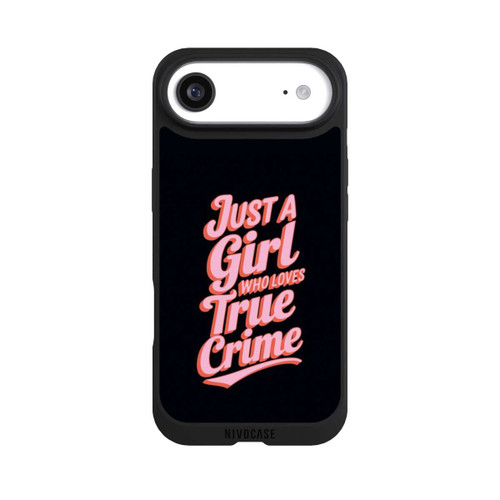 Apple iPhone Air NIVOpure Just a Girl Who Loves True Crime