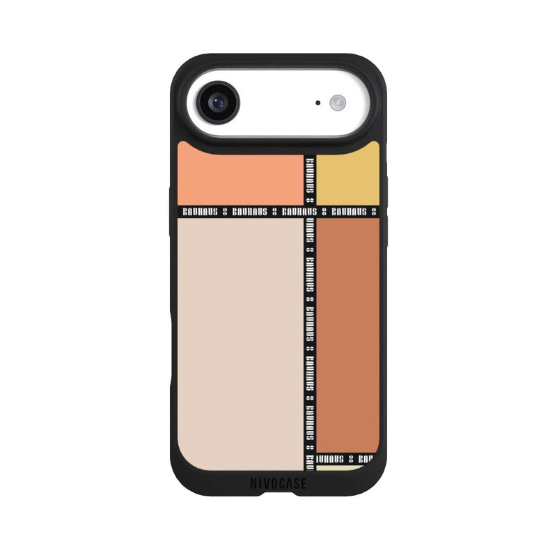 iPhone Air NIVOpure Bauhaus Squares-Pastel