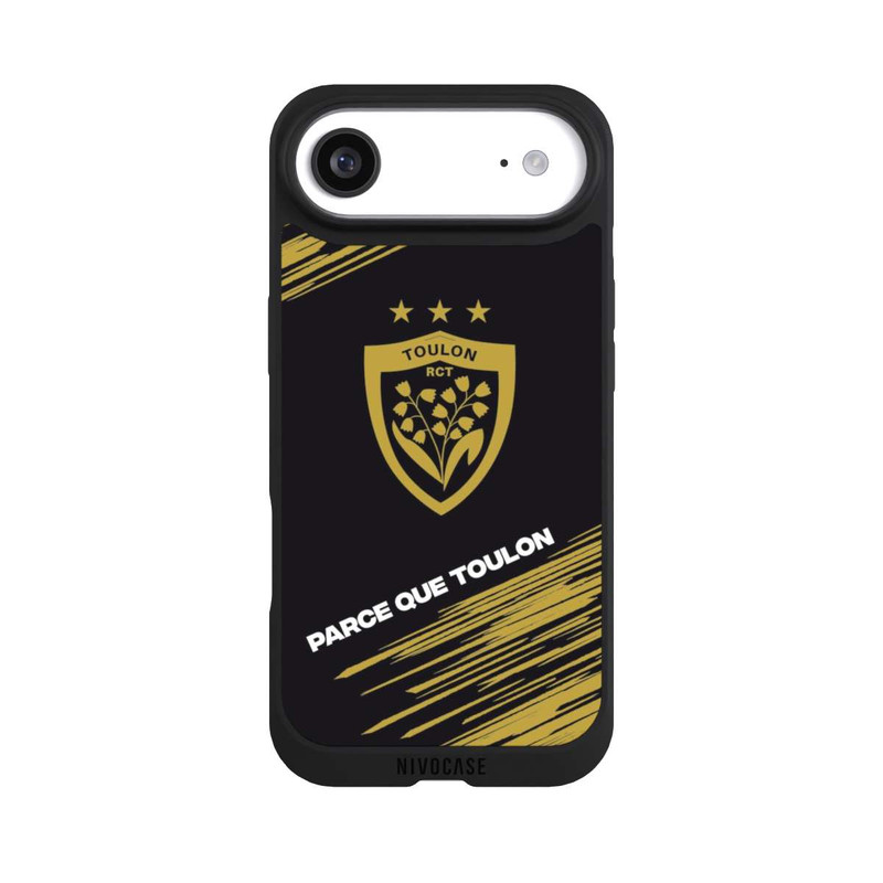 iPhone Air NIVOpure RCT Logo Gold Monochrom