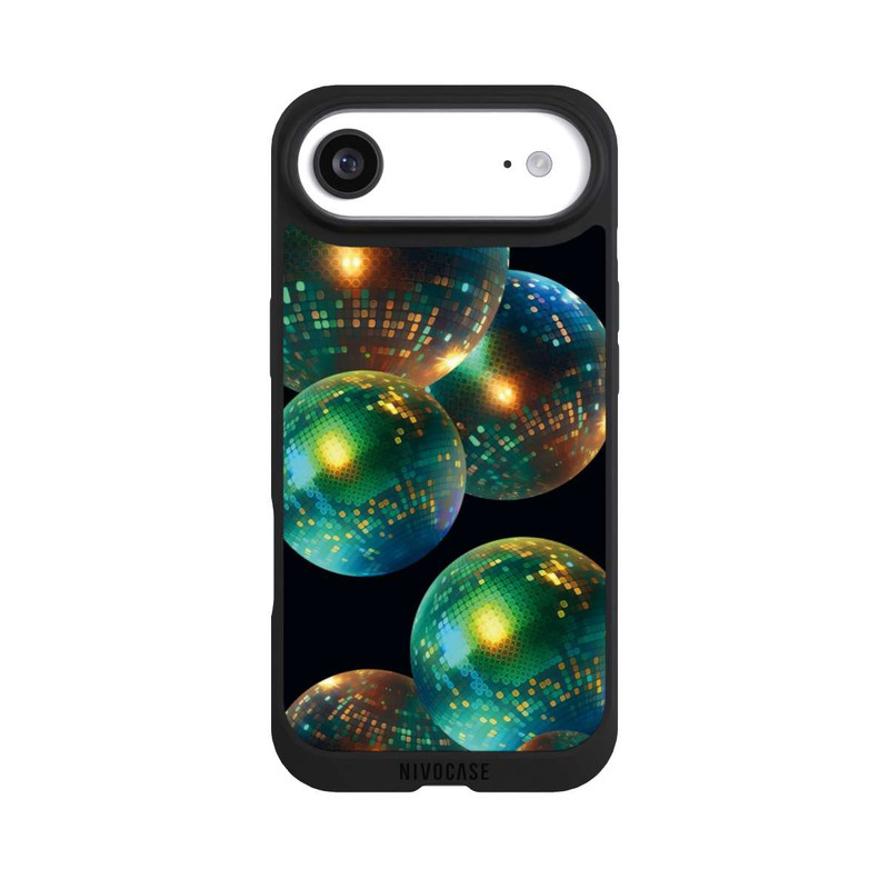 iPhone Air NIVOpure Disco Ball Party Black with AI