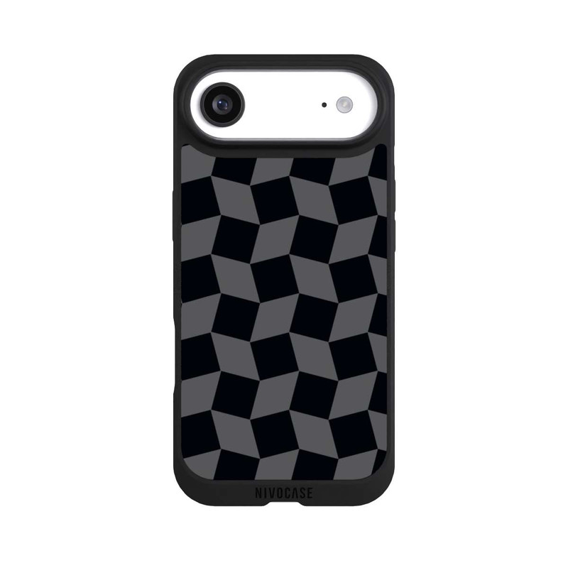 iPhone Air NIVOpure 3D Würfel-Muster Effektt