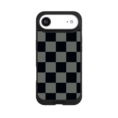 Apple iPhone Air NIVOpure Schachbrett Schwarz Grau