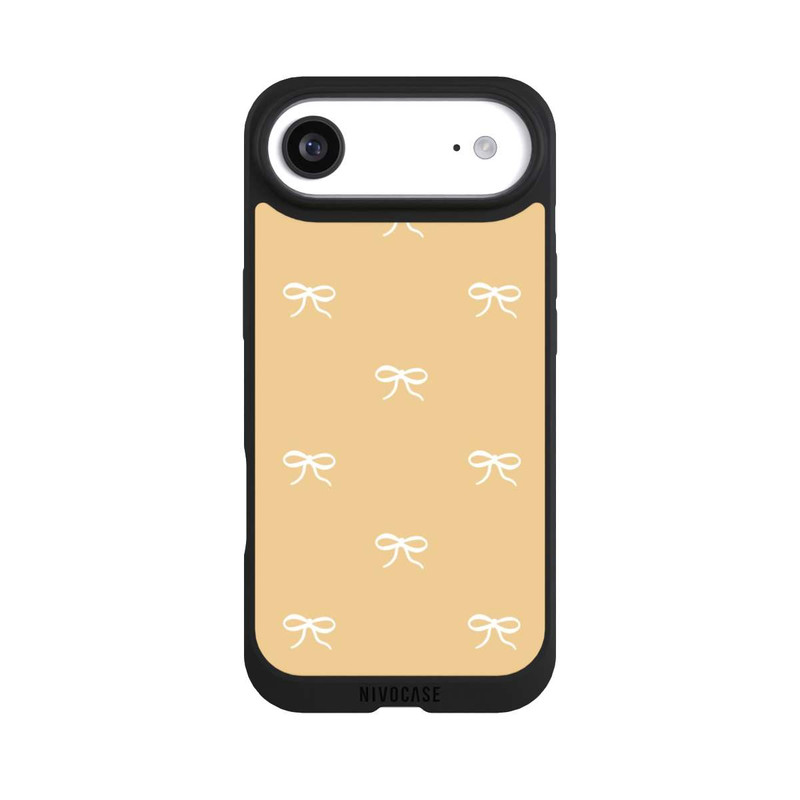 iPhone Air NIVOpure Bow Pattern Yellow