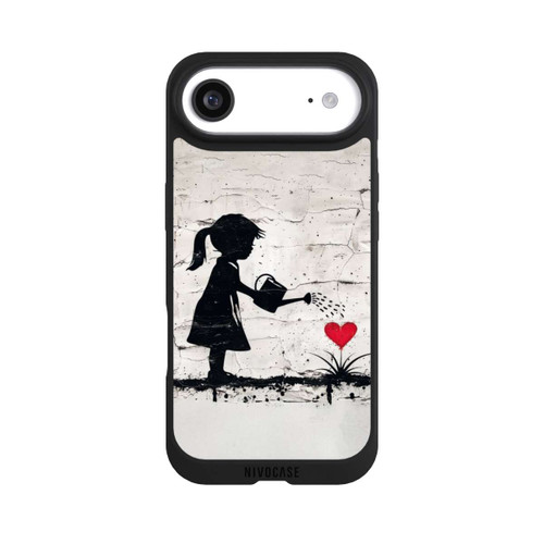 Apple iPhone Air NIVOpure Girl Watering Bunch of Flowers 