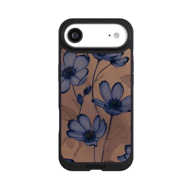iPhone Air NIVOpure Flowers Negativ Pattern with AI