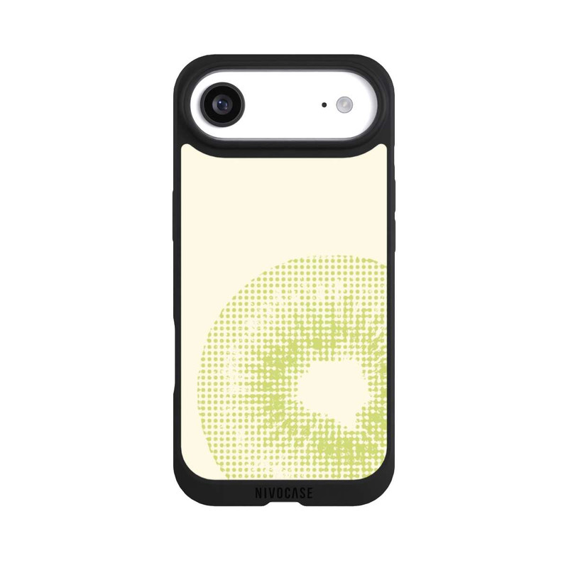 iPhone Air NIVOpure Kiwi Grid Pixel Art