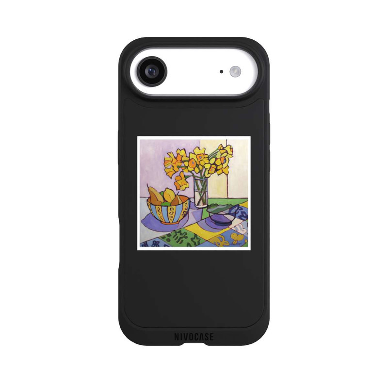 iPhone Air NIVOpure Daffodil Patchwork, 2023, by Catherine J Martzloff