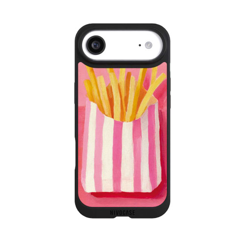 Apple iPhone Air NIVOpure Retro Pommes Pink Watercolor