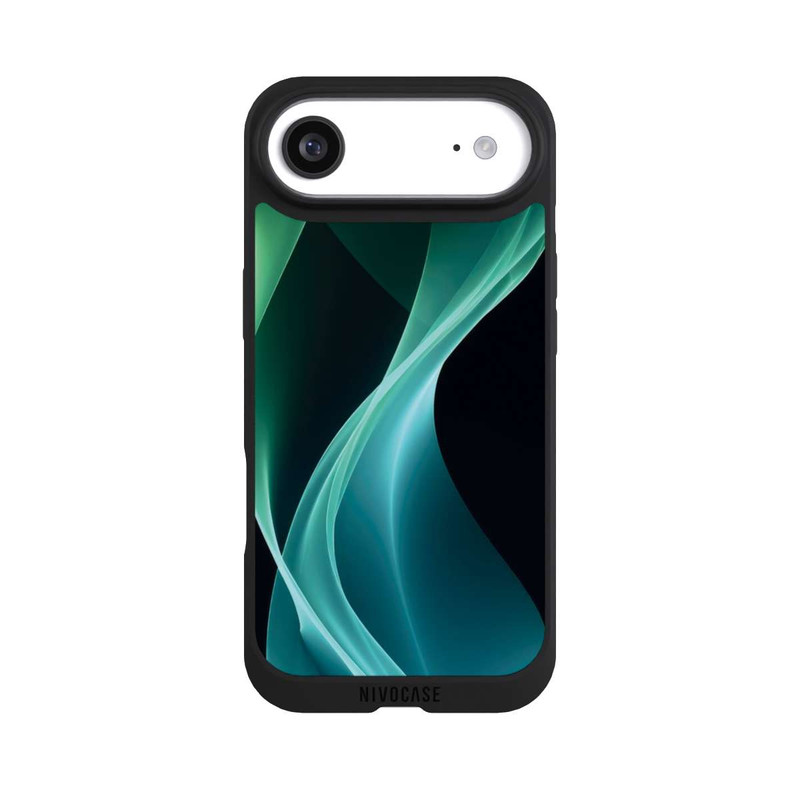 iPhone Air NIVOpure Green Modern Background