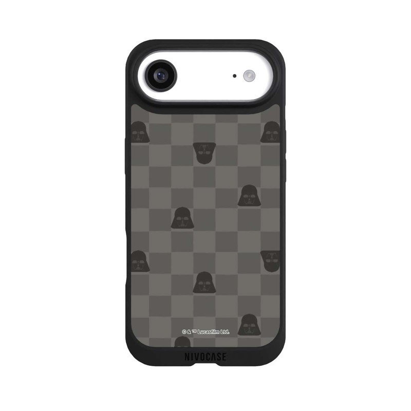 iPhone Air NIVOpure Darth Vader Chessboard Pattern Black