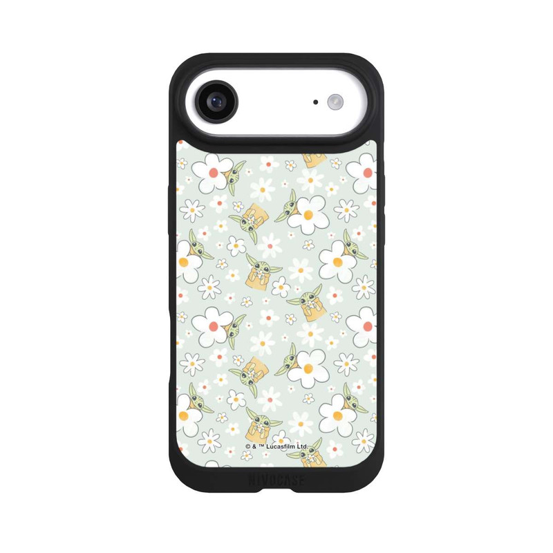 iPhone Air NIVOpure Baby Yoda Flower Pattern