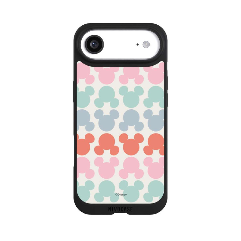 iPhone Air NIVOpure Disney Mickey Icon Pattern Red and Pink