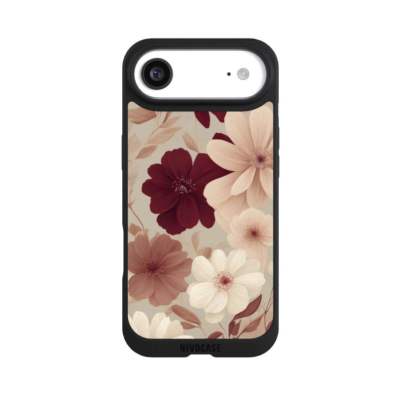 iPhone Air NIVOpure Romantic Flowers Beige with AI